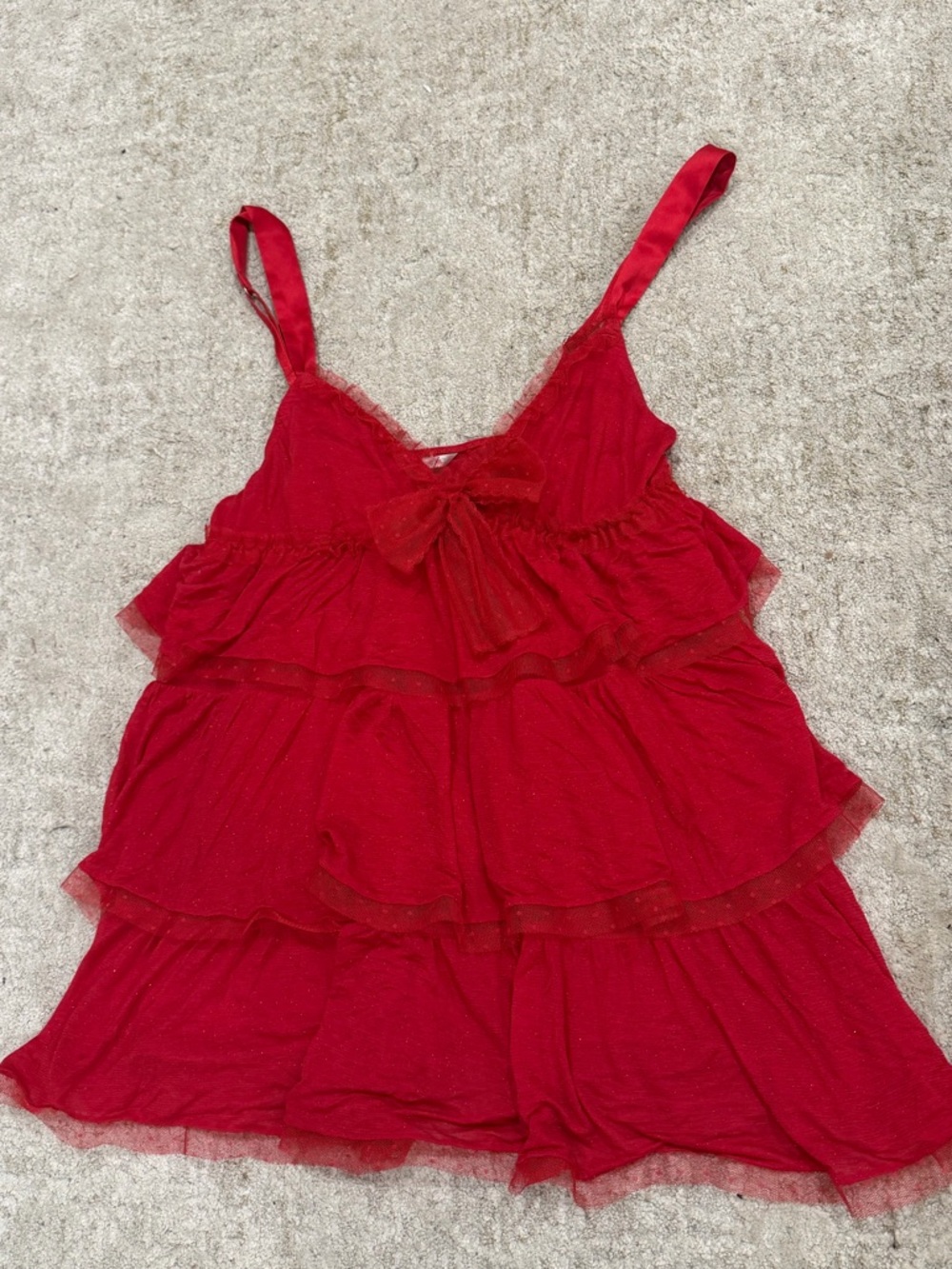 Victoria secret red lingerie Camisole C